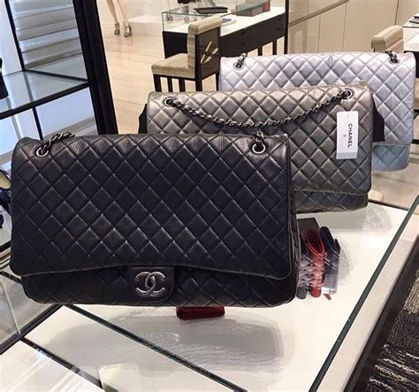 chanlel bag 36 cm|chanel xl bag price.